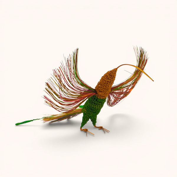 Cristo Escamilla: Wire Hummingbird  Wire Art