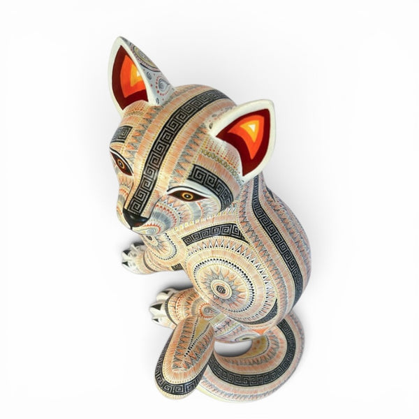 Rocio Fabian: Wood Alebrije Cat