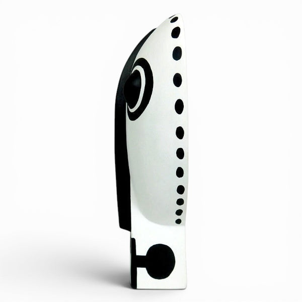 Luis Pablo: Picasso Mask Woodcarving