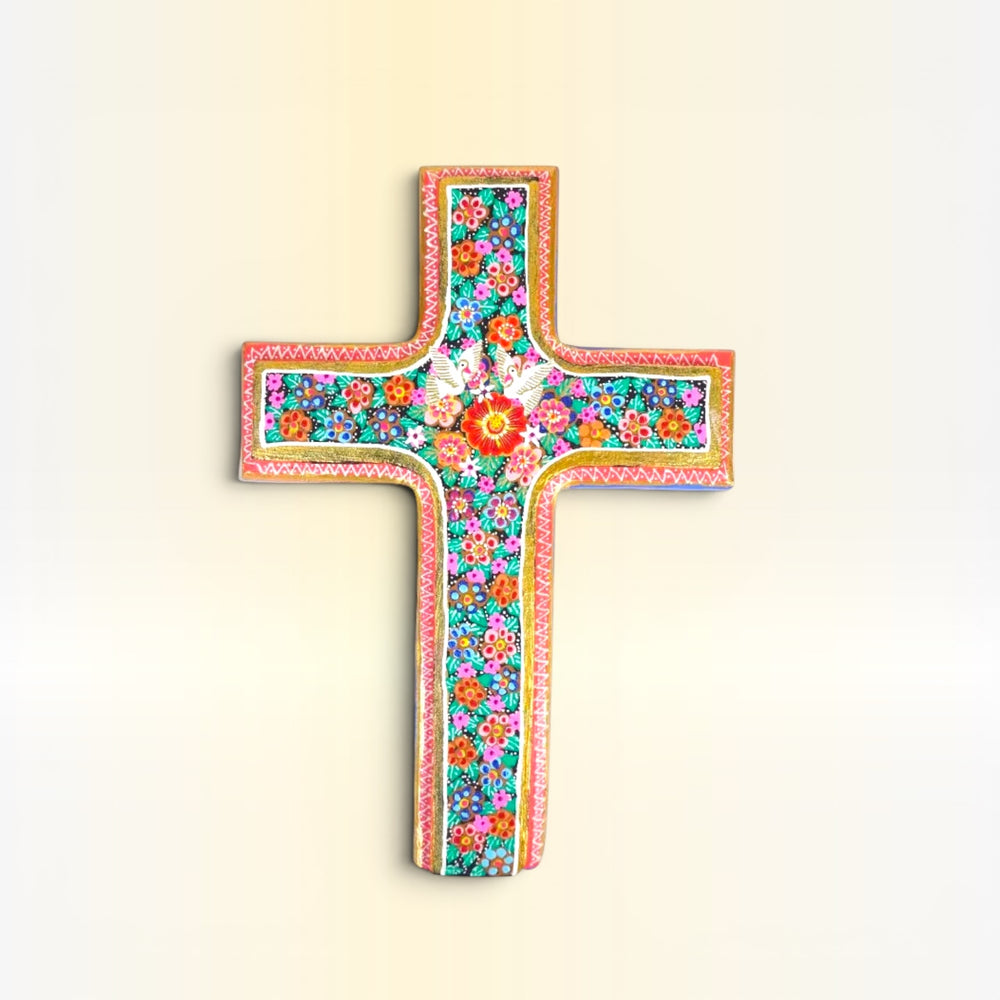 Maria Jimenez: Handcrafted Wood Cross