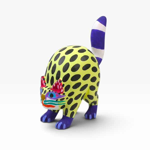 Armando Jimenez: Alebrije Polka Cat
