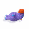 Luis Pablo: Lavender Hippo Woodcarving