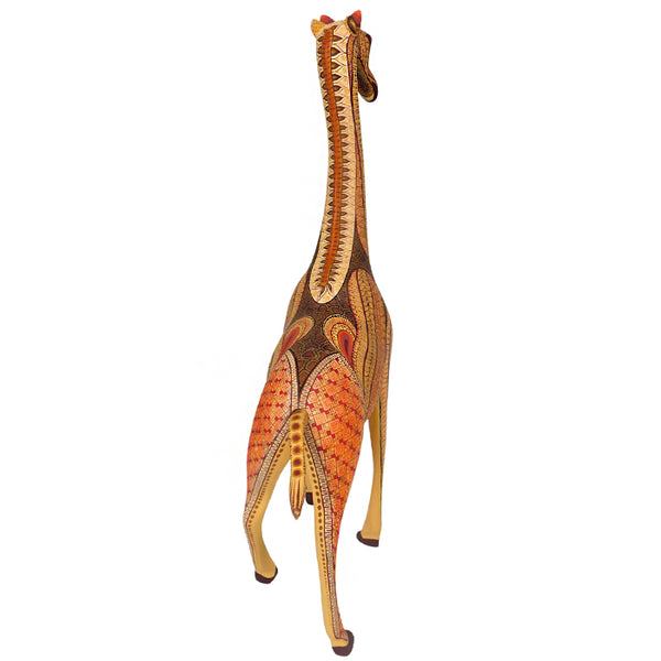 (LYWY)Isabel Fabian: Exquisite Giraffe Woodcarving