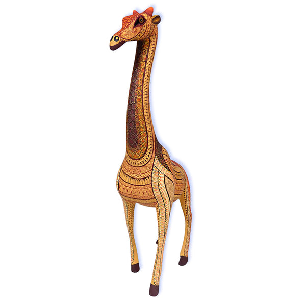 (LYWY)Isabel Fabian: Exquisite Giraffe Woodcarving