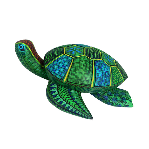 Isabel Fabian: Little Turtle Woodcarving