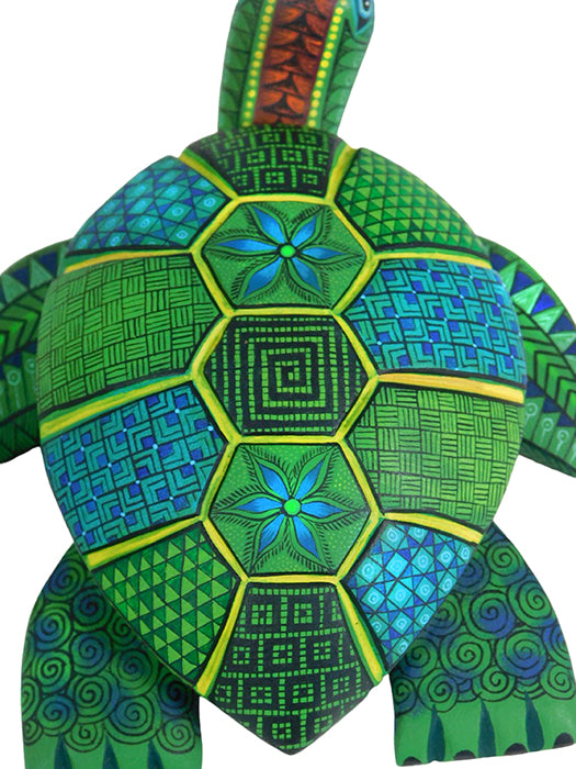 Isabel Fabian: Little Turtle Woodcarving