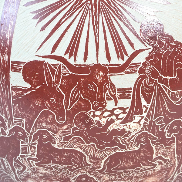 Israel Quintana: Nativity Scene Olla