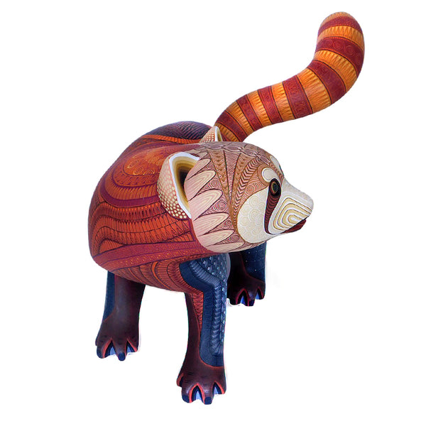 Isabel Fabian: Red Panda Woodcarving