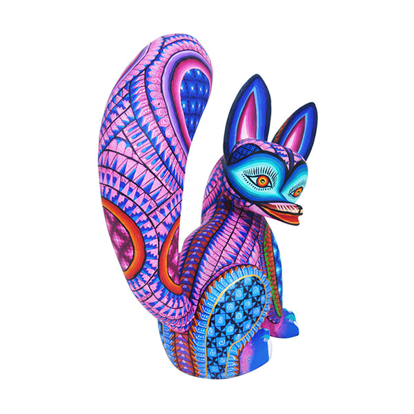 Ivan Fuentes: Mexican Rose Fox Woodcarving