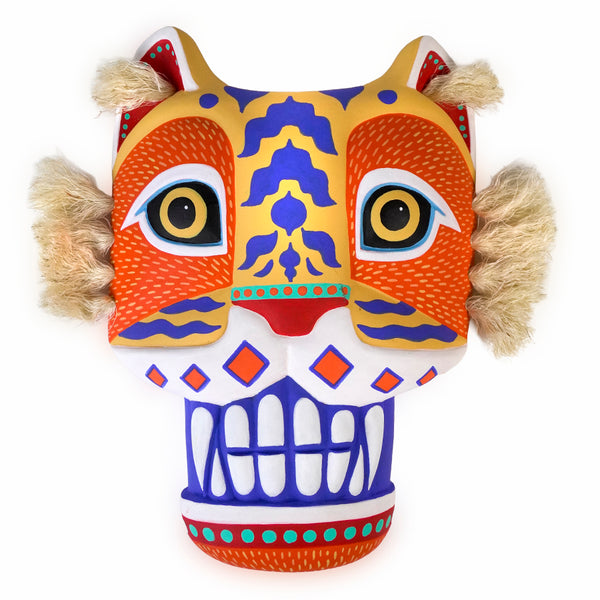 Luis Pablo: Tribal Jaguar Mask Alebrije