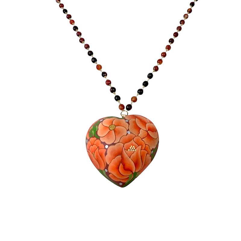 Javier Jimenez: Heart Necklace Oaxaca