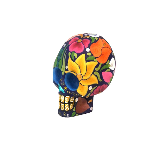 Javier Jimenez: Little Flower Skull Alebrije