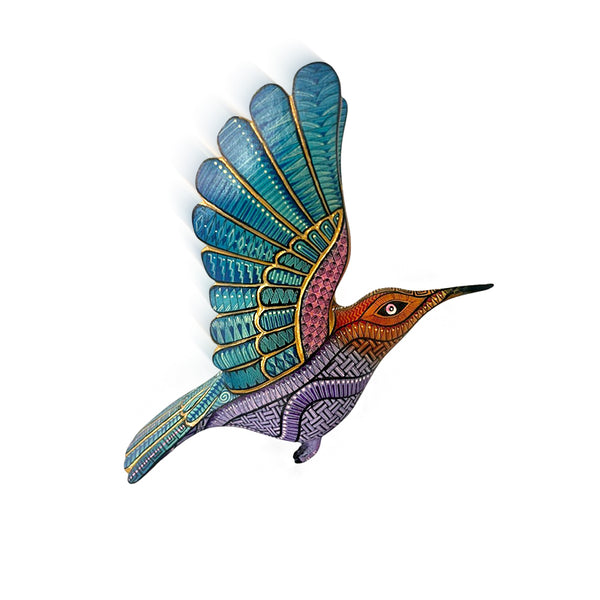 Jorge Vazquez: Exquisie Hummingbird Woodcarving