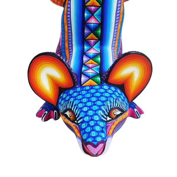 Colorful mouse alebrije from Mexico