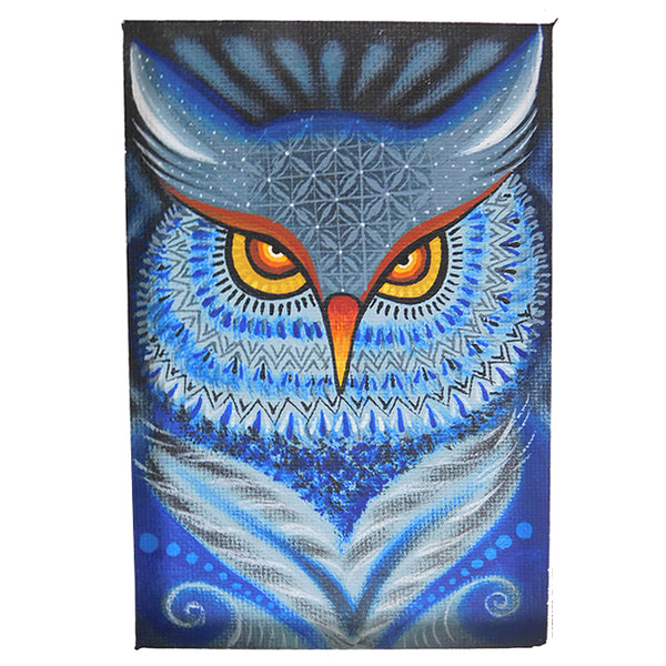 Julia Fuentes: Owl Painting