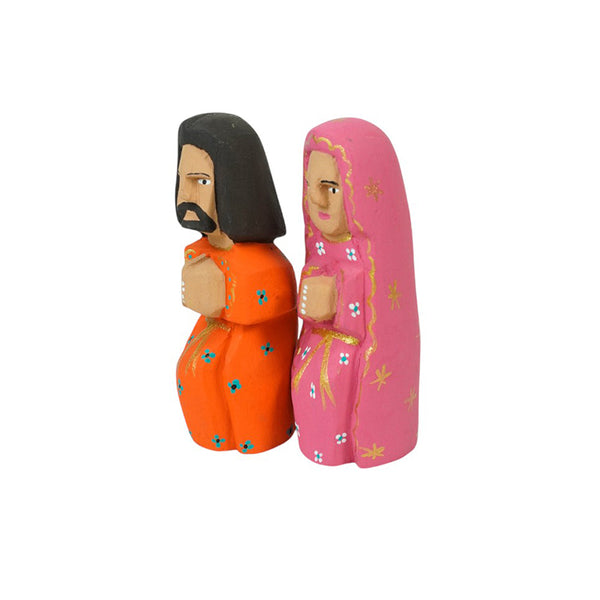 Justo Xuana: Nativity Creche Alebrije