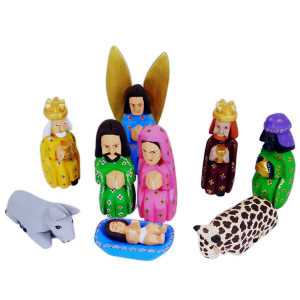 Justo Xuana: Christmas Nativity Creche Figurines