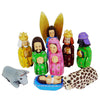 Justo Xuana: Christmas Nativity Creche Figurines