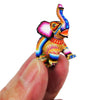 Lucero Fuentes:  Amazing Micro Miniature Elephant Woodcarving