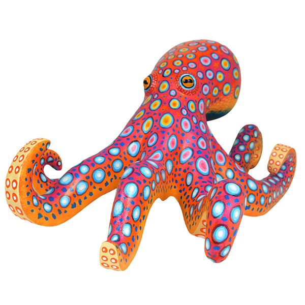 Luis Pablo: Octopus Woodcarving