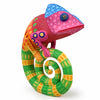 Luis Pablo: Contemporary Art Chameleon Woodcarving