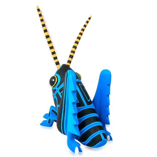 Luis Pablo: Chapulin Grasshoper Woodcarving