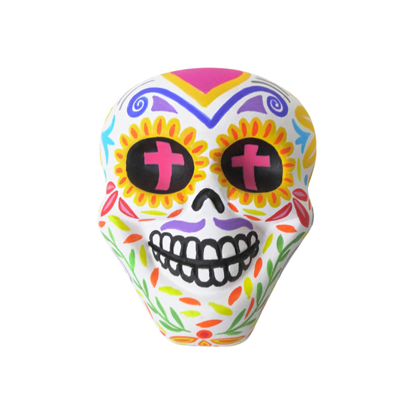 Luis Pablo: Day of the Dead Happy Skull Mask Oaxaca