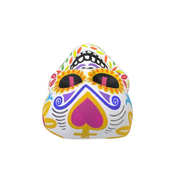 Luis Pablo: Day of the Dead Happy Skull Mask Oaxaca