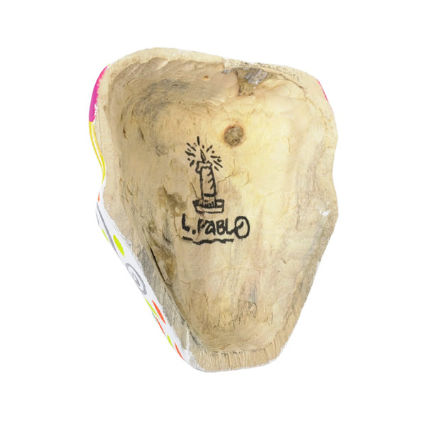 Luis Pablo: Day of the Dead Happy Skull Mask Oaxaca