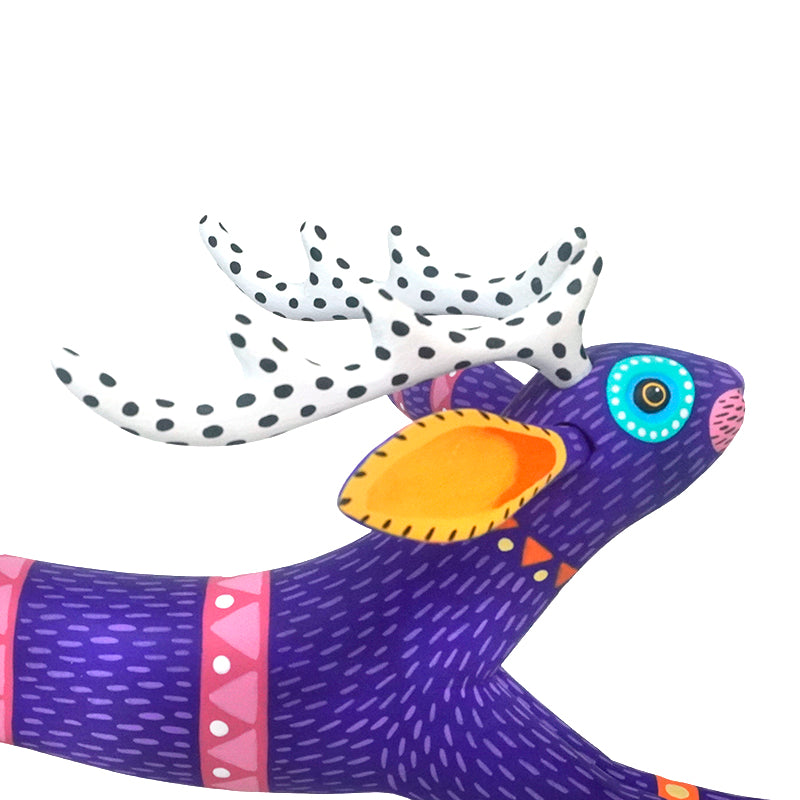Luis Pablo: Running Jackalope Alebrije
