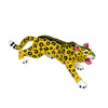 Luis Pablo: Leaping Leopard Woodcarving