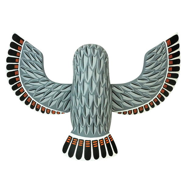 Luis Pablo:  Great Grey Owl Wood Sculptture