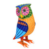 Luis Pablo: Colorful Owl Woodcarving