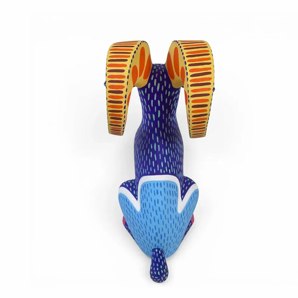 Luis Pablo: Confident Ram Woodcarving