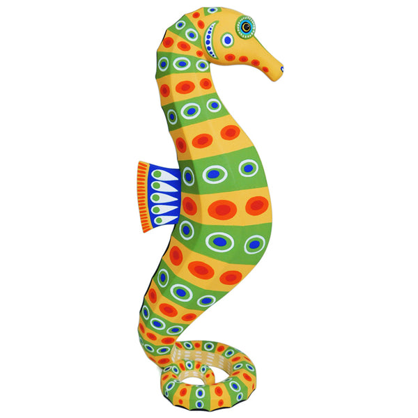 Luis Pablo: Seahorse Mid-century Style Woodcarving