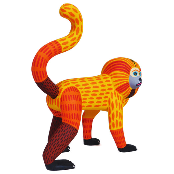 Luis Pablo: Titi Monkey Woodcarving