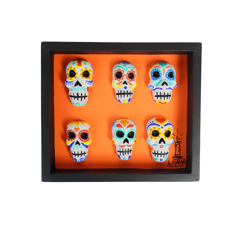Luis Pablo: Wall Hanging Tzompantli Art