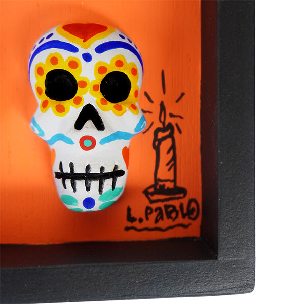 Luis Pablo: Wall Hanging Tzompantli Art