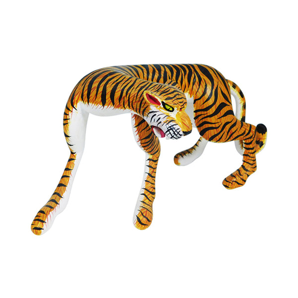 Luis Pablo: Vintage Tiger Woodcarving