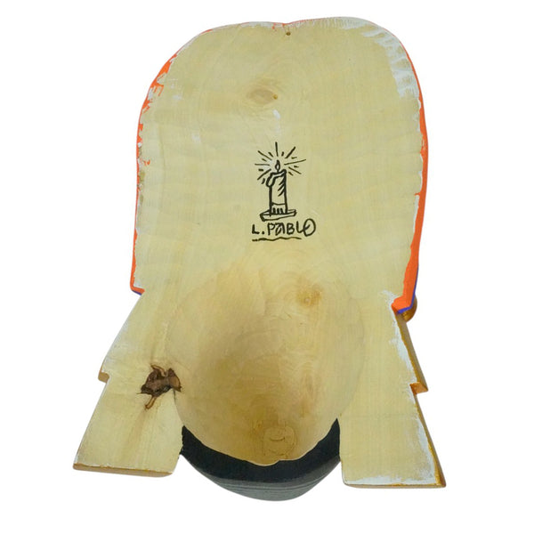 Luis Pablo: Xolo Emperor Mask Wood