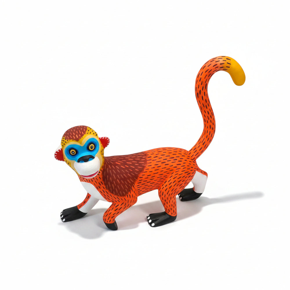 Luis Pablo: Ozomatli Alebrije Monkey Sculpture