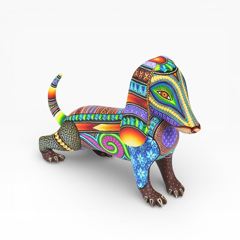 Magaly Fuentes: Adorable Dog Woodcarving