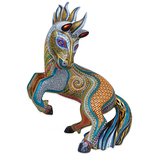 Manuel Cruz: Museum Piece Spectacular Horse Woodcarving