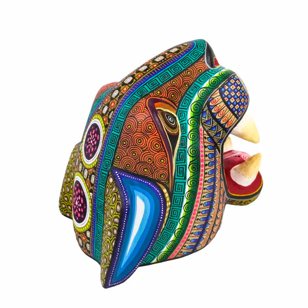 Manuel Cruz: Little Jaguar Mask Alebrije
