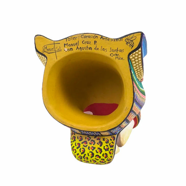 Manuel Cruz: Little Jaguar Mask Alebrije