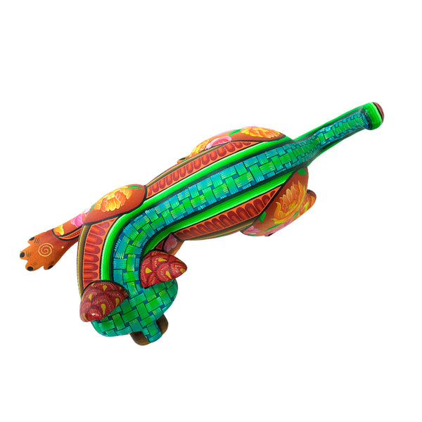 Maria Fuentes:Tehuana Flower Cat