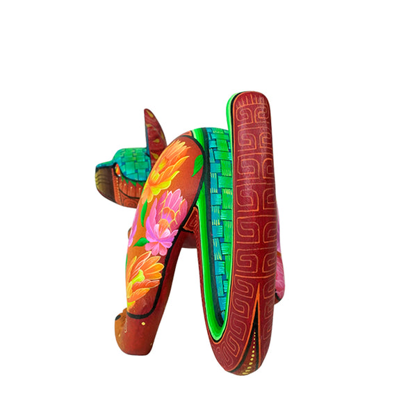 Maria Fuentes:Tehuana Flower Cat