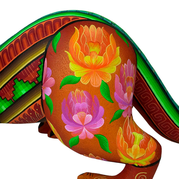 Maria Fuentes:Tehuana Flower Cat