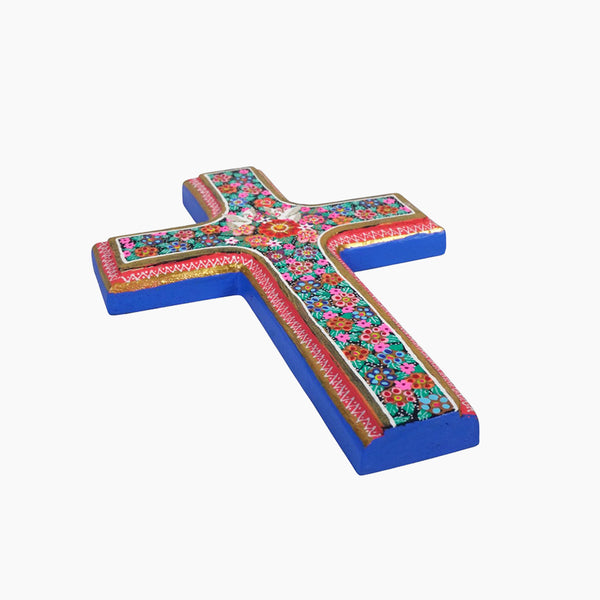 Maria Jimenez: Cross Woodcarving