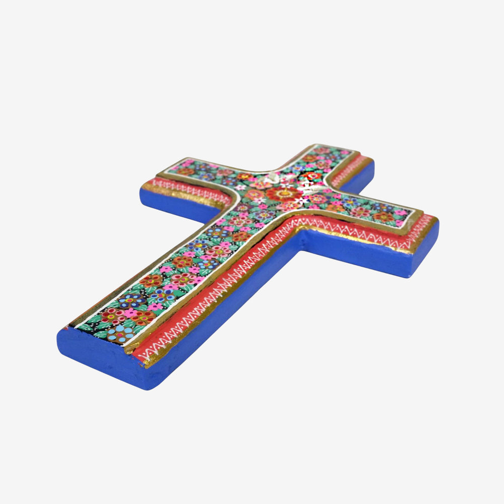 Maria Jimenez: Cross Woodcarving